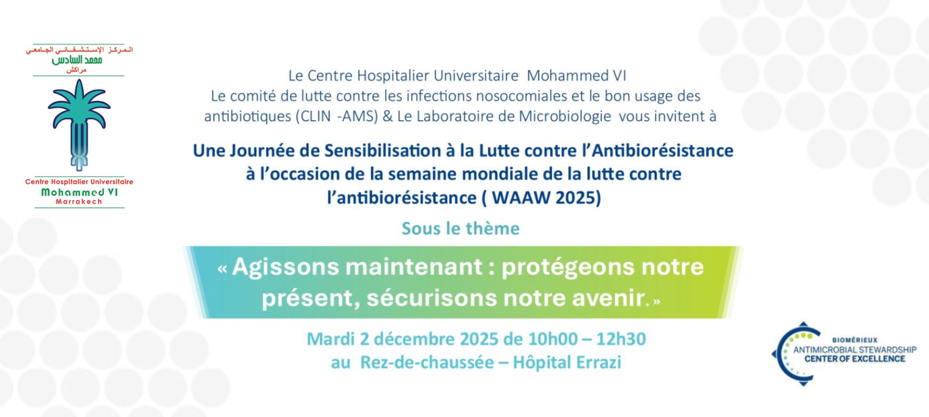 Journée de sensibilisation à la lutte contre l’Antibiorésistance - WAAW 2025