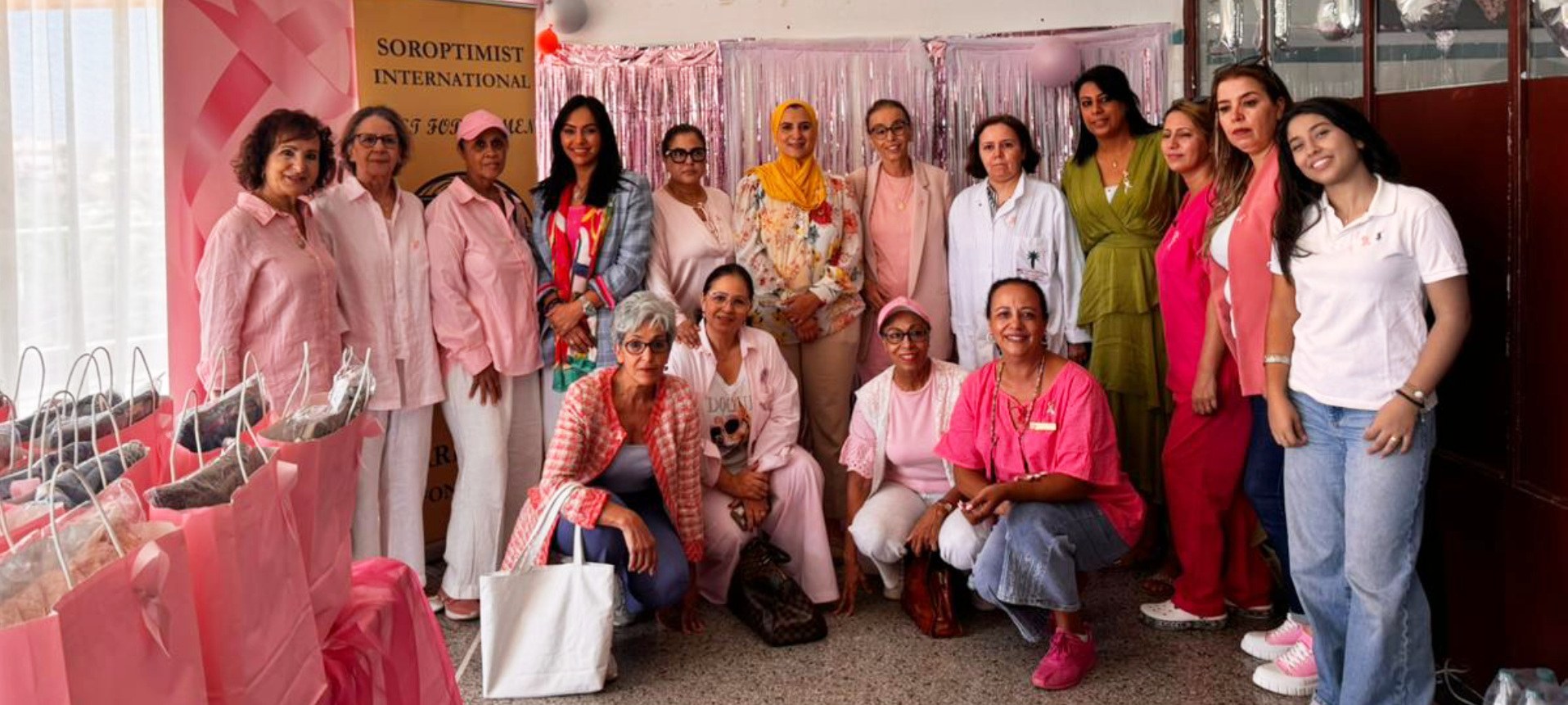 Octobre rose: action de bienveillance aux femmes du cancer