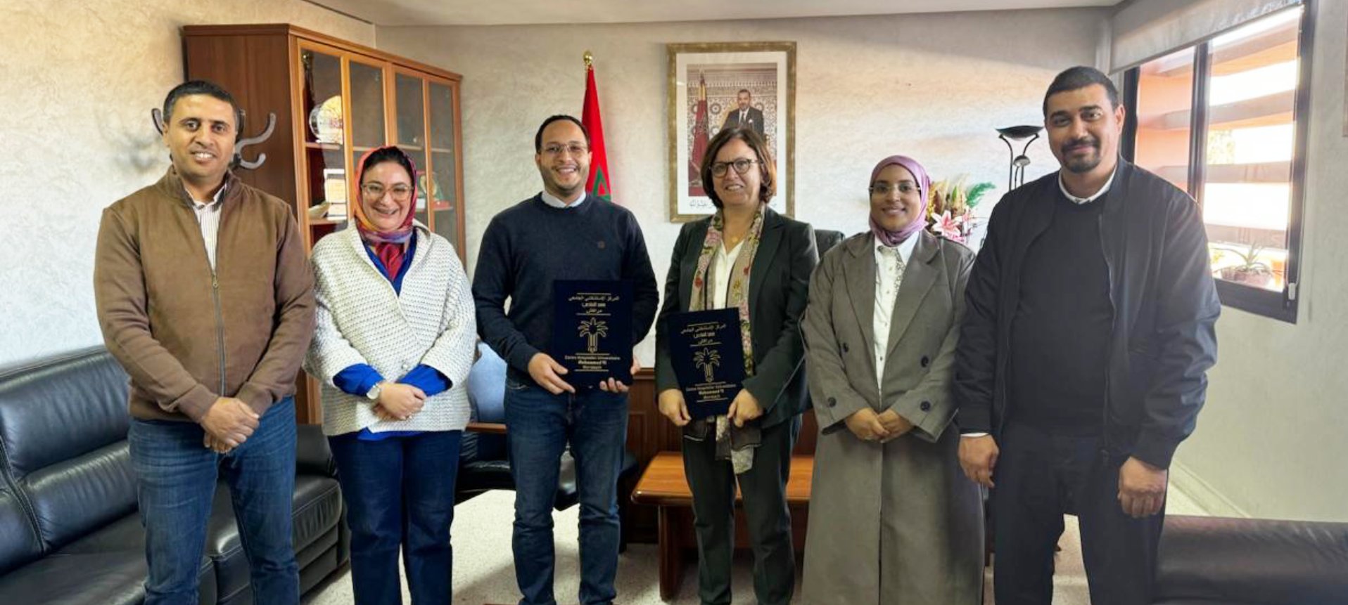 Signature d'une convention cadre entre le CHU de Marrakech et la SMB